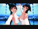 【MMD】アズールレーン 高雄と愛宕でDive to Blue