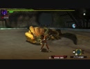 【MHXX】集会所上位イベントクエスト 獰猛化ロアルドロス戦（水上闘技場） 裸ハンマーぼっち縛り上位Part１８ ２／２