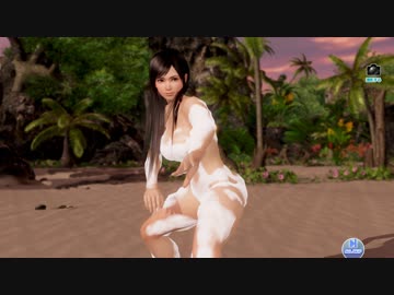 DoAX Venus Vacation :: Kokoro Gravure Panel (Fluffy Foam SSR) with lotions