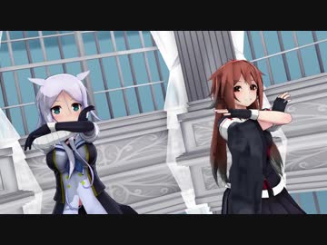 MMD艦これ】白露・海風で「ブリキノダンス」