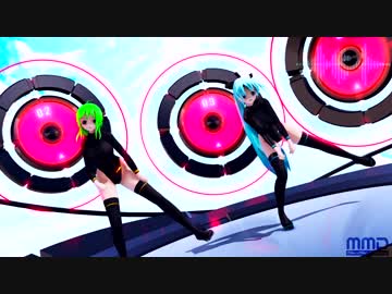 【MMD】らぶ式ミクKKC＆らぶ式GUMIKKCで『エンゼルフィッシュ』