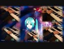 【一人バンド】『夏祭り』を全パートピアノで弾いてみた（Vo.初音ミク）