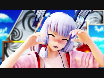 【MMD艦これ】叢雲「夏かぁ…ま、嫌いじゃないわ、あんたは嫌いなの？」(水着)