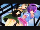 【東方MMD】ミニスカな古明地さとりと古明地こいしでDistorted Princess～可憐ver～1080p60fpsm