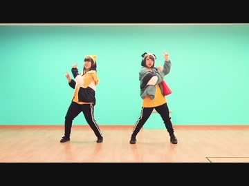 【丸顔姉妹】ポジティブ☆ダンスタイム　踊ってみた【ニッキちゃんおたおめ！】