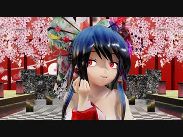 【東方MMD】霊夢さんの一日花魁体験(極楽浄土)
