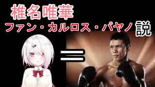 椎名唯華　ファン・カルロス・パヤノ説