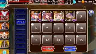 千年戦争アイギス　ダークエルフの女王☆4　イベユニ4人