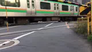 萩原崇智の電車通過します