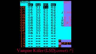 Vampire killer cover on LSDJ