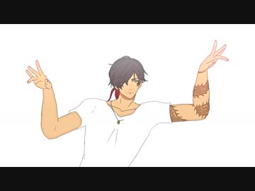 【MMD刀剣乱舞】テレキャスタービーボーイ【大倶利伽羅】新人審神者