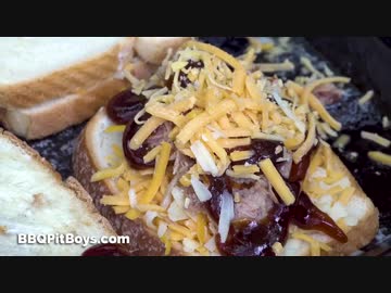 プルドポークグリルドチーズ