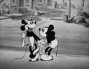 ミッキーの道路工事　Mickey's Steamroller　(1934)