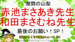 激闘の山梨【週刊ゆっくり平護会ニュース#11】