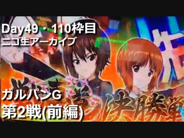 パチスロ ガールズ パンツァーg これが私の戦車道です 第2戦 前編 スロット実践アーカイブ 110枠目 Mizumo ニコニコ動画
