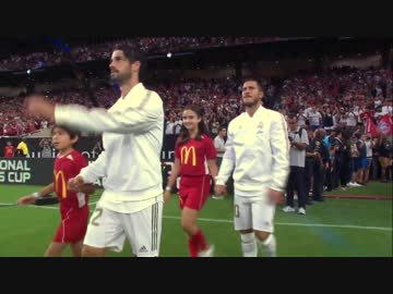 アザール、久保レアルデビュー戦 《ICC2019》 バイエルン・ミュンヘン vs  レアル・マドリード（2019年7月20日）