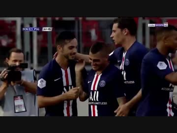 《2019プレシーズン》 ニュルンベルク（2部）  vs パリ・サンジェルマン（2019年7月20日）