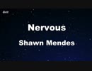 Nervous - Shawn Mendes Karaoke 【With Guide Melody】