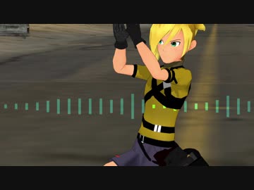 【ジャンル混合MMD】金髪組でベノム【サキ・アマミヤ、オルステッド、オニオンナイト】
