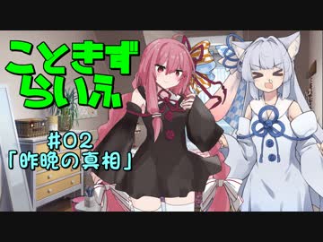 こときずらいふ #02「昨晩の真相」【VOICEROID劇場】