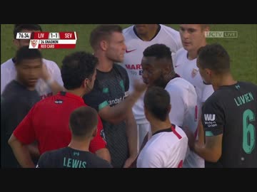 《2019プレシーズン》 リヴァプール vs セビージャ（2019年7月21日）