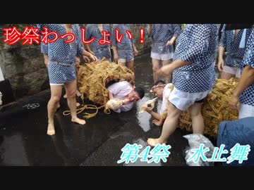 【Cevio・ボイロ奇祭実況】お祭り男を簀巻き&amp;水攻めで運搬する祭【東京都大田区　水止舞】