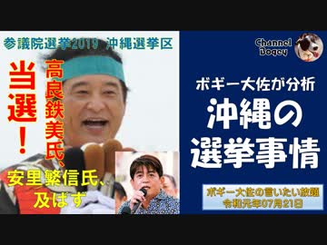 ボギー大佐の言いたい放題　2019年07月21日　21時頃　放送分