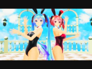 【MMD】小悪魔バニーミクとテトにトゥイー・ボックスの人形劇場を躍らせてみた
