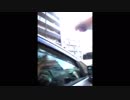 【ドラレコ】右折ドロボーの運転手に丁重にドーン！