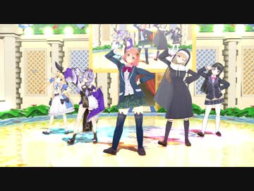 【デレステ風MMD】Orange Sapphire【 にじさんじ / Twinkle 】