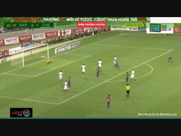 [楽天カップ] バルセロナvsチェルシー