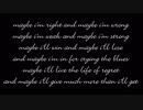 nevertheless (i'm in love with you) - bob dylan
