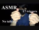 【ASMR・音フェチ】17種類のトリガー音：17 Triggers For Sleep & Tingles 【No Talking】
