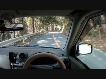 親の車でドライブ　10-2　三峰神社　ヘッドマウント車載