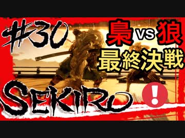 【SEKIRO】「義父梟」強すぎワロタｗｗｗ【初見実況プレイ#30】