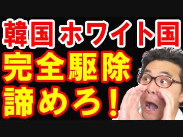 韓国のホワイト国除外が8月2日に閣議決定！WTOの場で堂々と違反宣言した韓国が3年間のリスト公開拒否で世界中の笑いものに！ｗ【KAZUMA Channel】