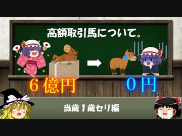 セリ高額取引馬について