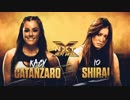 【NXT】　紫雷イオ、vs　ケイシー・カタンザロ