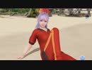 DoAX Venus Vacation :: Fiona Gravure Panel (Guren Team Shinobu Costume SSR) with lotions