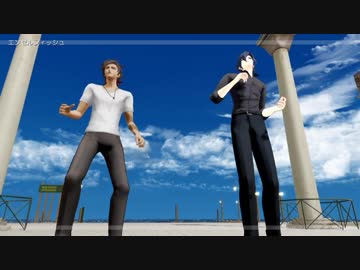 【MMD刀剣乱舞】エンゼルフィッシュ【大倶利伽羅_燭台切光忠】