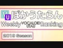 週刊VOCALOIDとUTAUランキング　#616・558