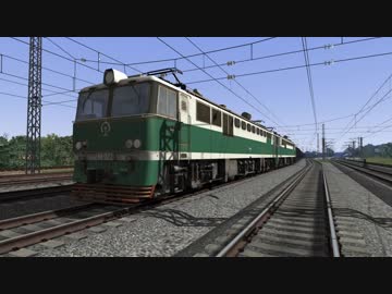 6k電気機関車 貨物列車に牽引するシーン By 紅葉花子 ゲーム 動画