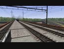 TrainSimulator2019 北東回廊で6KとSS3電気機関車走るシーン その二