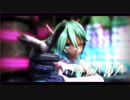 【MMD】 ヒバナ 初音ミク YYB式改変(Black Dress Miku)