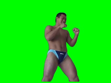 ファイティングポーズ軍畑先輩GB