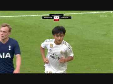 《アウディカップ2019》 [準決勝] レアル・マドリード vs トッテナム・ホットスパー（2019年7月30日）