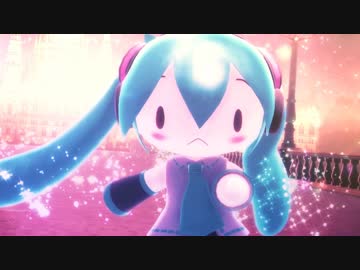【MMD】夏恋花火（ふわミク）