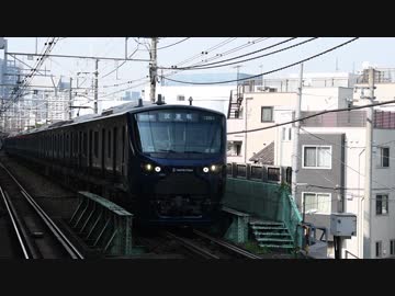 【都心直通試運転返却】相鉄12000系12101×10 西大井通過