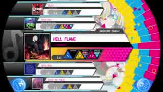 【WACCA】HELL FLAME EXPERT Rank SSS