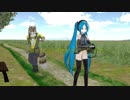 【MMD】見せたがりの初音ミク【初音ミク・セト】